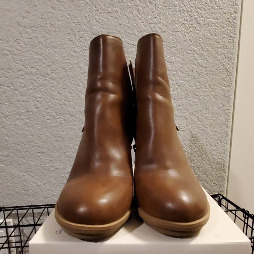 Brown Ankle Boots - Picture 2 of 4